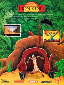 The Lion King - Advertisement Flyer - Front (United Kingdom) - 1654x2194