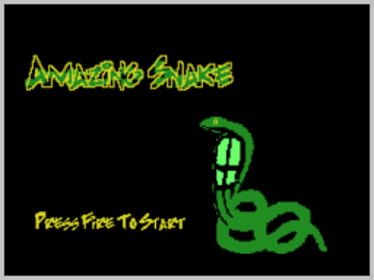 Amazing Snake - Screenshot - Game Title (World) - 256x192