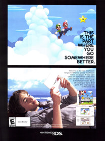 New Super Mario Bros. - Advertisement Flyer - Front (United States) - 1635x2200