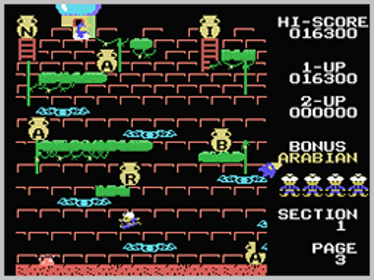 Arabian - Screenshot - Gameplay (World) - 256x192