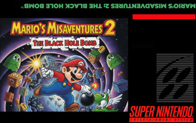 Mario's Misadventures 2: The Black Hole Bomb - Fanart - Box - Front (World) - 999x625