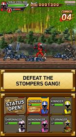 Shuriken Sentai Ninninger: Game de Wasshoi!! - Screenshot - Gameplay (North America) - 768x1376
