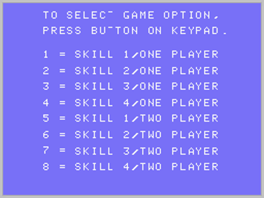 Ozma Wars - Screenshot - Game Select (World) - 256x192