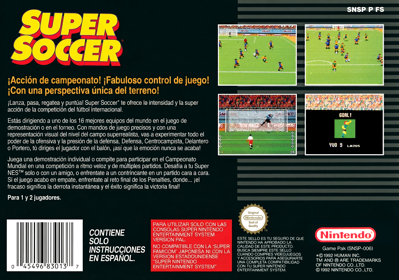 Super Soccer - Box - Back (Spain) - 2464x1728