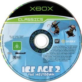Ice Age 2: The Meltdown - Disc (Australia) - 752x755