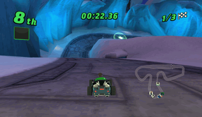 Ben 10: Galactic Racing - Screenshot - Gameplay (World) - 2480x1440