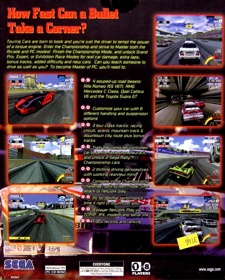 Sega Touring Car Championship - Box - Back (North America) - 1108x1378