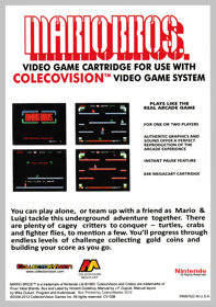 Mario Bros. - Box - Back (World) - 1547x2201