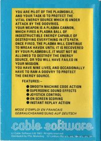Cosmic Bounce - Box - Back (Europe) - 324x450