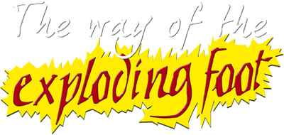 The Way of the Exploding Foot - Clear Logo (World) - 2000x950
