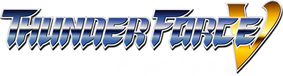 Thunder Force V: Perfect System - Clear Logo (World) - 1200x323