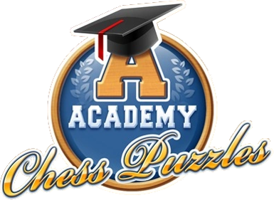 Academy: Chess Puzzles - Clear Logo (United States) - 387x282