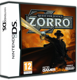 Zorro: Quest for Justice - Box - 3D (Europe) - 575x598