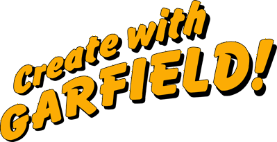 Create with Garfield! - Clear Logo (North America) - 2400x1232