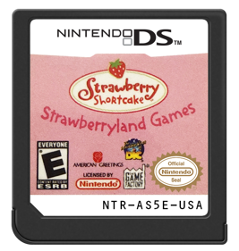 Strawberry Shortcake: Strawberryland Games - Cart - Front (North America) - 571x600