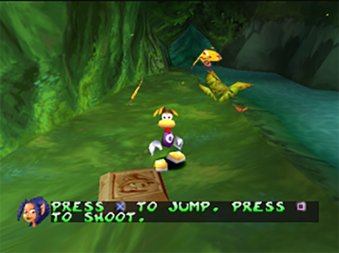 Rayman 2: The Great Escape - Screenshot - Gameplay (World) - 640x480