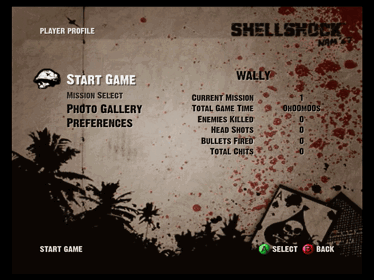 ShellShock: Nam '67 - Screenshot - Game Select (World) - 1024x768