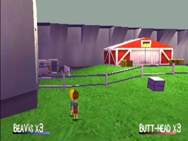 Beavis and Butt-Head Do Hollywood - Screenshot - Gameplay (World) - 512x384