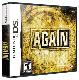 Again: Interactive Crime Novel - Box - 3D (North America) - 900x911