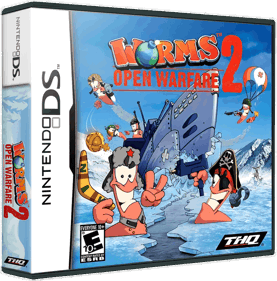 Worms: Open Warfare 2 - Box - 3D (North America) - 868x879