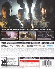 Call of Duty: Modern Warfare 2 - Box - Back (North America) - 640x800