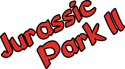 Jurassic Park II - Clear Logo (Europe) - 2400x1331