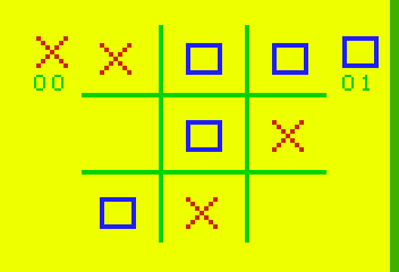 Amazing Maze / Tic-Tac-Toe - Screenshot - Game Over (World) - 352x240