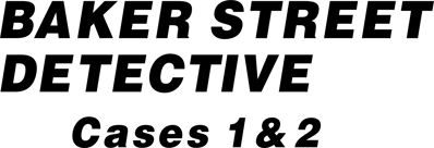 Baker Street Detective: Cases 1 & 2 - Clear Logo (North America) - 3425x1171