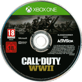 Call of Duty: WWII - Disc (Europe) - 2867x2865