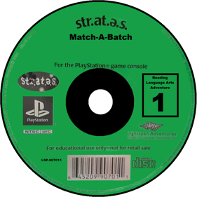 Str.at.e.s. 1: Match-A-Batch - Disc (North America) - 1000x1000