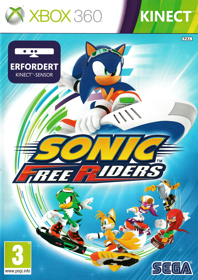 Sonic Free Riders - Box - Front (Europe) - 3038x4295