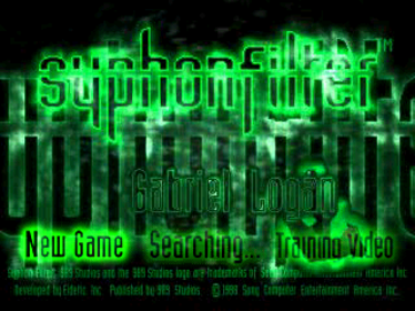 Syphon Filter - Screenshot - Game Title (World) - 640x480
