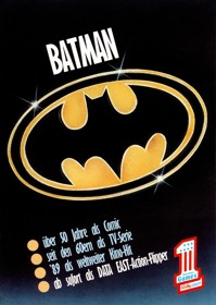 Batman (Data East) - Advertisement Flyer - Front (Germany) - 850x1198