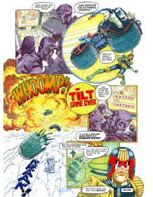Judge Dredd - Advertisement Flyer - Back (World) - 850x1093