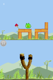 Evil Birds DS - Screenshot - Gameplay (World) - 256x384