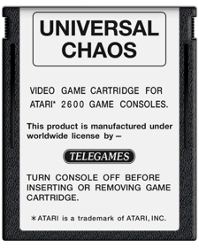 Universal Chaos - Cart - Front (North America) - 820x1020