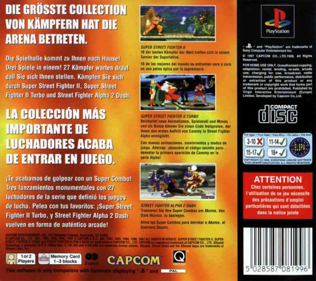 Street Fighter Collection - Box - Back (Germany) - 765x680