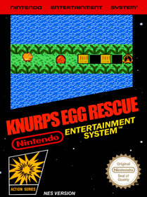 Knurps Egg Rescue - Fanart - Box - Front (World) - 798x1072
