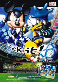 Disney Sports: Soccer - Advertisement Flyer - Front (United Kingdom) - 1543x2200