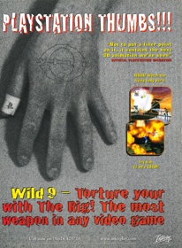 Wild 9 - Advertisement Flyer - Front (United Kingdom) - 1619x2200