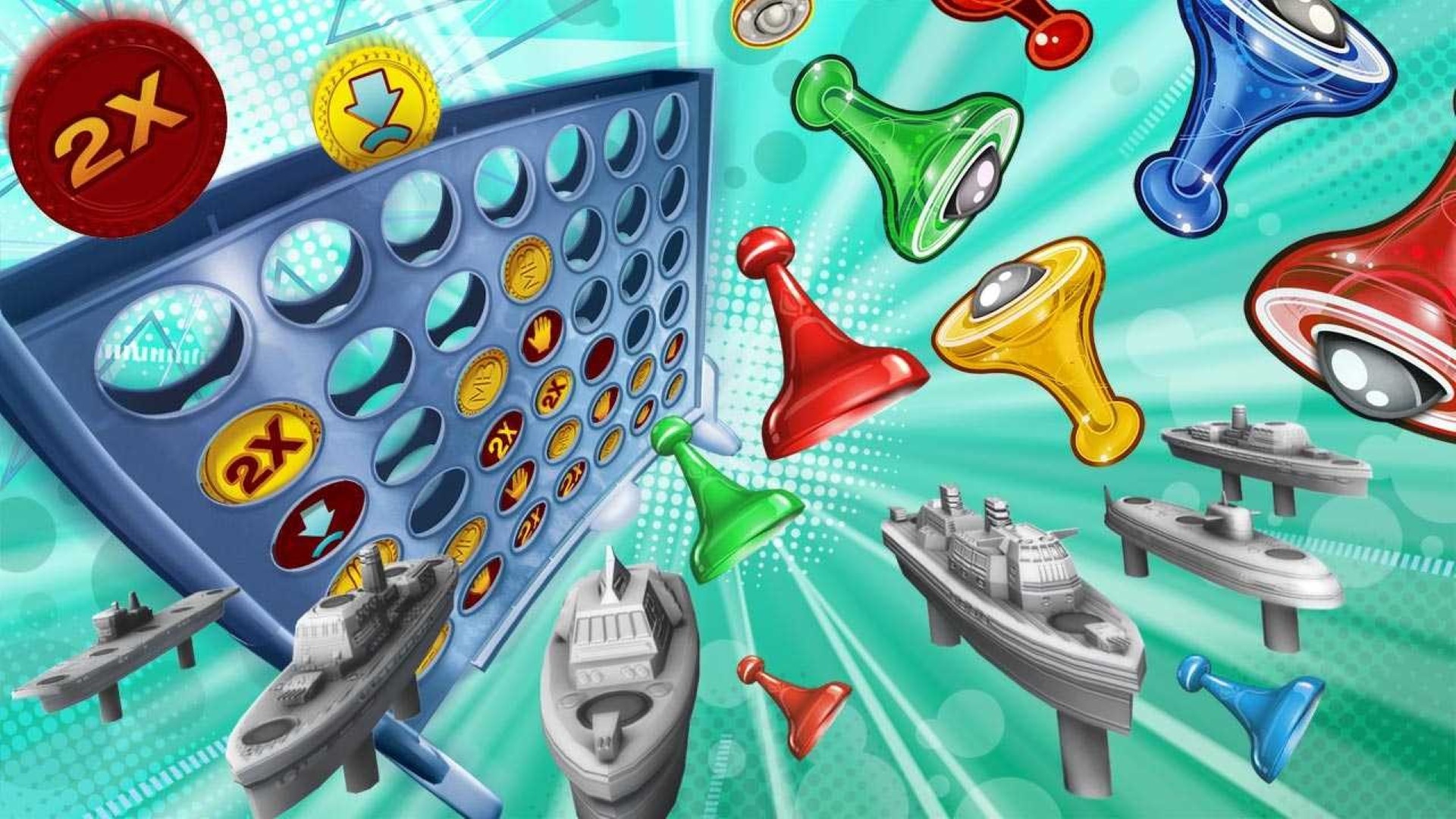 Illustration of Hasbro Family Game Night