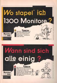Turrican - Advertisement Flyer - Front (Germany) - 556x800