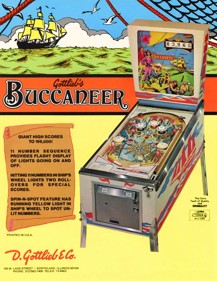 Buccaneer (1976) - Advertisement Flyer - Front (World) - 850x1099