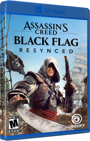 Assassin's Creed Black Flag Resynced - Box - 3D (North America) - 800x1245