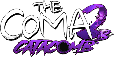 The Coma 2B: Catacomb - Clear Logo (World) - 1022x513