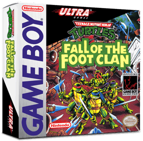 Teenage Mutant Ninja Turtles: Fall of the Foot Clan - Box - 3D (North America) - 1016x998