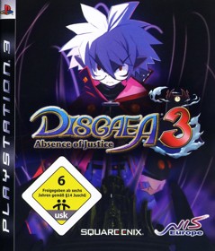 Disgaea 3: Absence of Justice - Box - Front (Germany) - 600x703
