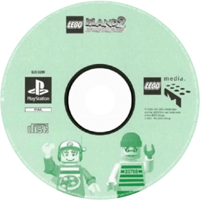 LEGO Island 2: The Brickster's Revenge - Disc (Europe) - 600x600