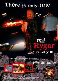 Rygar: The Legendary Adventure - Advertisement Flyer - Front (United Kingdom) - 1572x2200