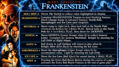 Mary Shelley's Frankenstein - Arcade - Controls Information (World) - 1920x1080